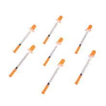 Wegwerp-insulinespuit met vaste steriele individuele verpakking van 0,3 ml/0,5 ml/1 ml CE-goedgekeurd