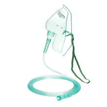 Zuurstof-aerosolmasker (volwassenen) met verbindingsslang