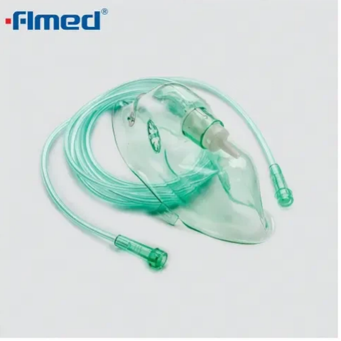 Hoeveel zuurstof levert een gezichtsmasker?