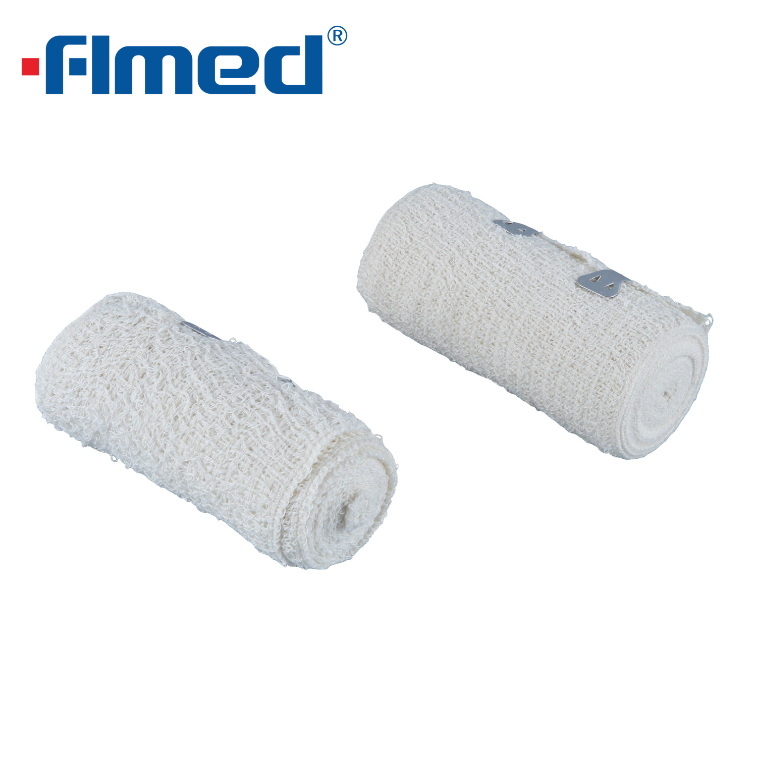 100% hoogwaardige katoenen crêpe bandage medium 5 cm