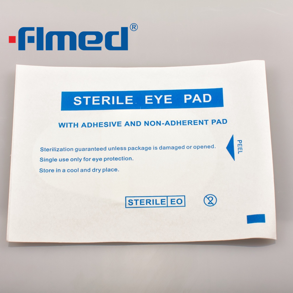  Ovale vorm individueel verpakte medische steriele oogblokken