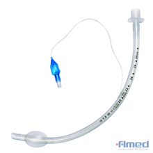 Endotracheale tube, zachte dichtingsmanchet, oraal / nasaal, gesiliconiseerd pvc, 7,0 mm binnendiameter, 9,6 mm buitendiameter, 30 mm manchet