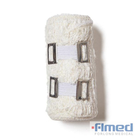 100% hoogwaardige katoenen crêpe bandage medium 7,5 cm