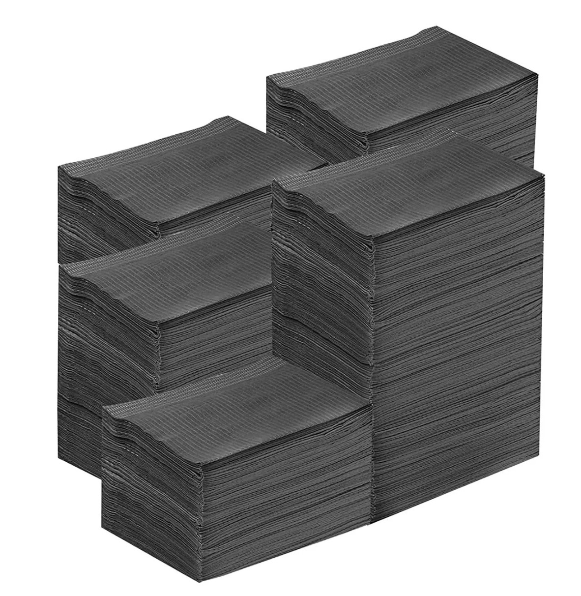 Tandenslabbetjes zwarte kleur