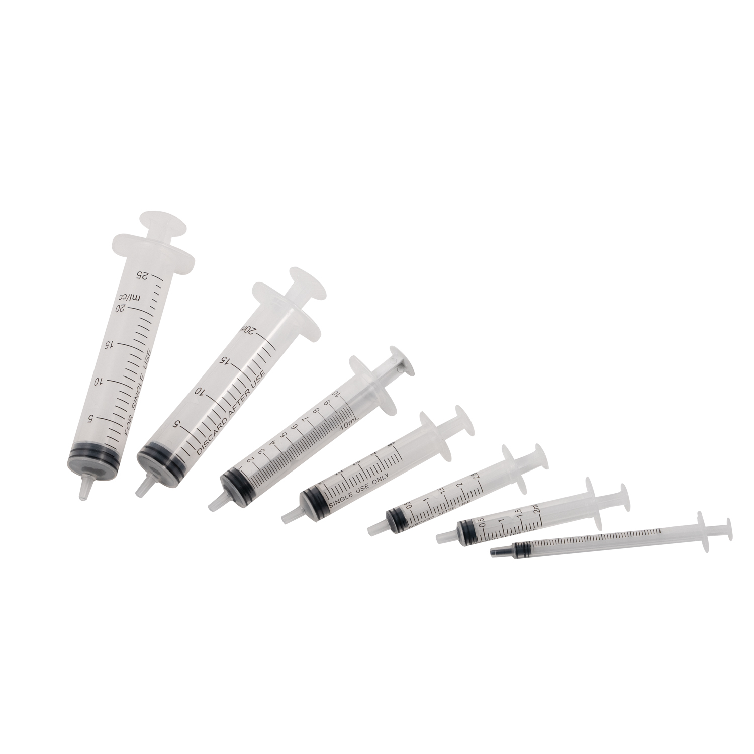 Wegwerp Luer Slip-spuit 1 ml 2 ml 3 ml 5 ml 10 ml CE-markering