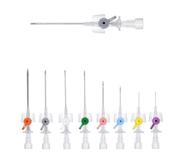 IV-canule met injectiepoort