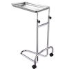 Rolling roestvrij staal Mayo Tray Medical Instrument Stand II